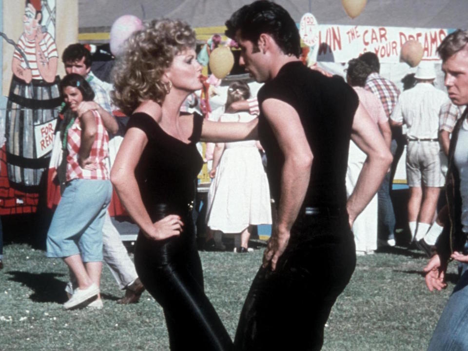 Olivia Newton-John and John Travolta performing ‘You’re the One That I Want’ in ‘Grease'Getty