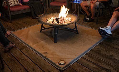 Campfire Defender Fire Pit Mat (Amazon / Amazon)