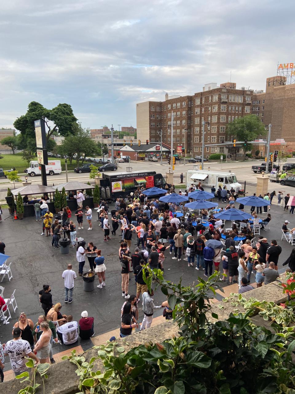 The entire Rave compound was used for T-Pain's inaugural Wiscansin Fest on June 11, 2022, including the courtyard, where fans could eat grub from food trucks, buy drinks, get merch and play at a gaming station.