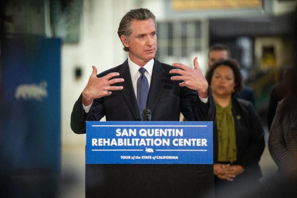 Gov. Gavin Newsom on Friday, March 17, 2023, announced plans to convert San Quentin State Prison into a rehabilitation and education facility within the prison system. The governor continues to resist large-scale solitary confinement reforms.