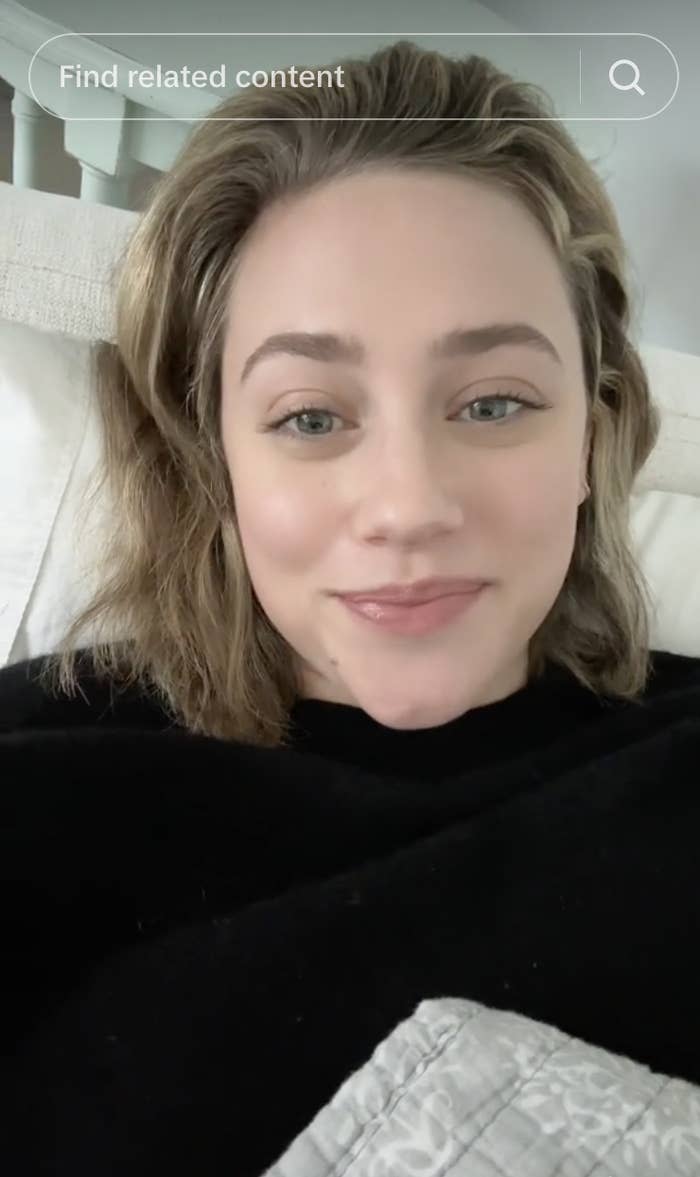 Closeup of Lili Reinhart