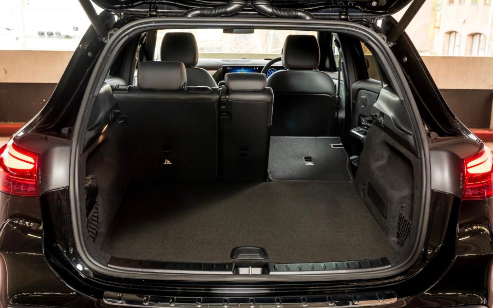 Boot capacity is 340 litres with the rear seats upright and 1,320 litres with them folded