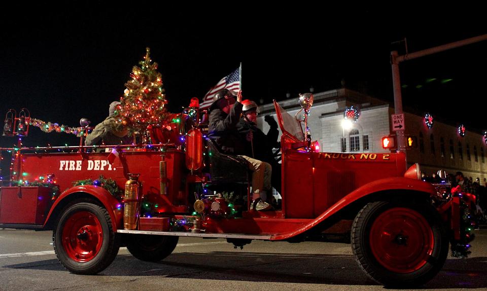 The Max's LLC entry, a 1929 Chevrolet fire engine that was restored by teenagers Blake and Ryan Max, was the winning entry in the antique truck category.