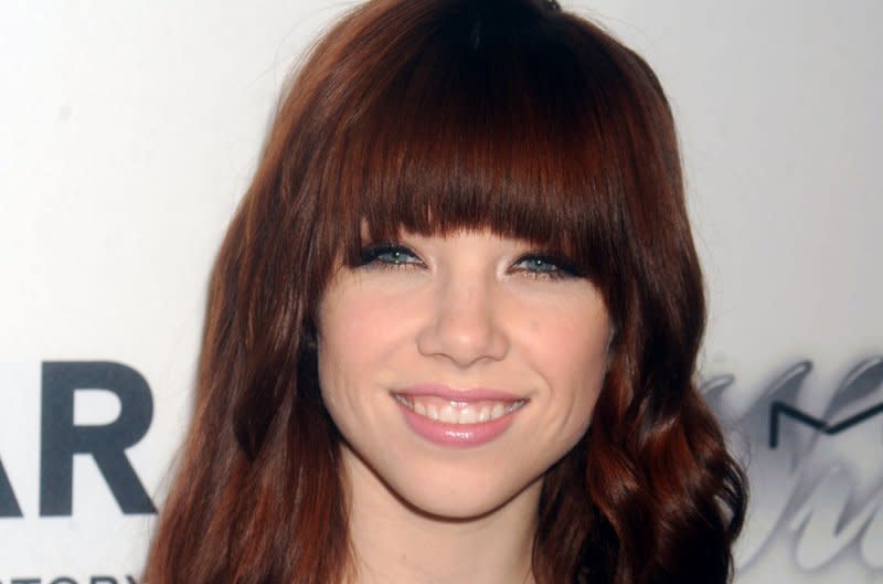 Carly Rae Jepsen attends the amfAR Inspiration Gala in 2013. File Photo by Dennis Van Tine/UPI