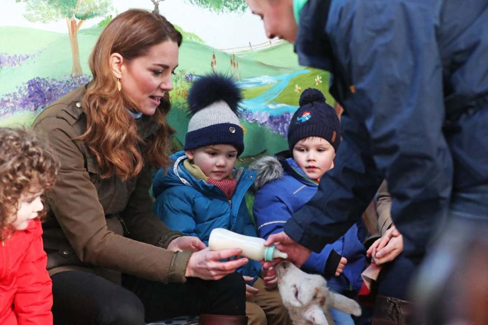 Elle a rendu visite à l’Ark Open Farm