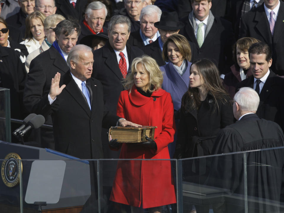 La carrera política de Joe Biden, en fotos