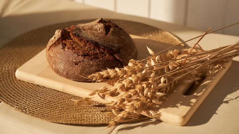 Loaf of rye bread