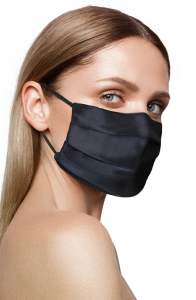 slip Pure Silk Adult Face Mask (Black)