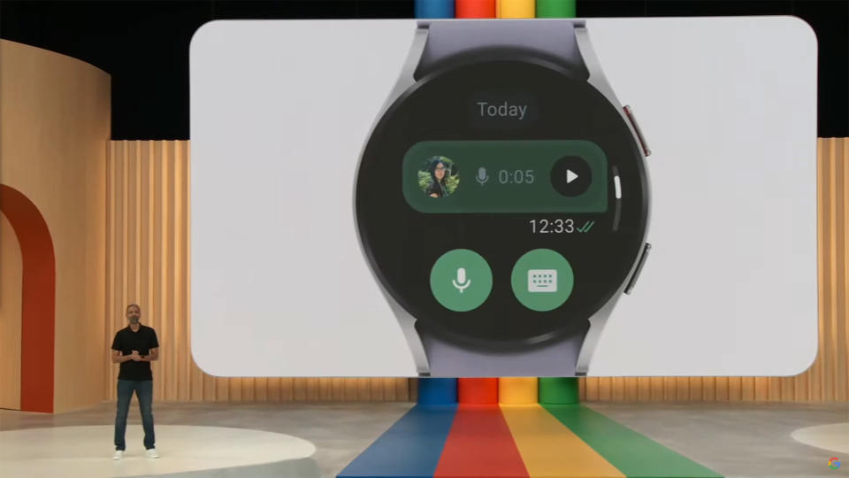 Google Wear at Google IO 2023