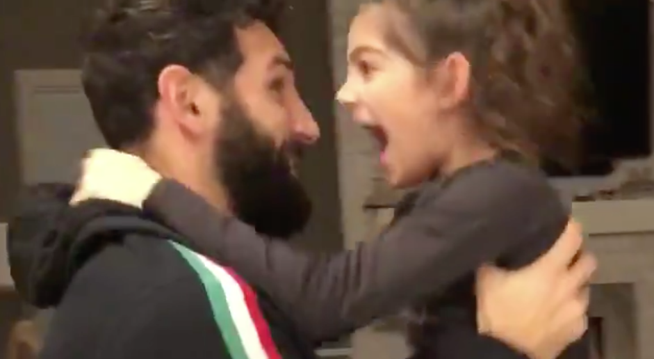 Diego Valeri’s daughter is pretty psyched about that MVP award.