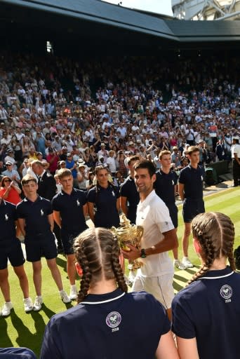 Champion: Novak Djokovic