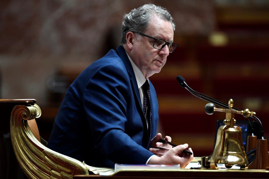 Richard Ferrand à l'Assemblée nationale le 16 juin 2020. - Stéphane de Sakutin