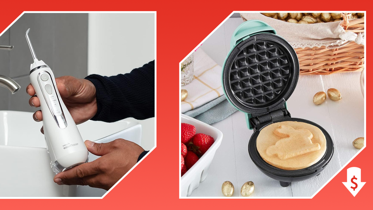 waterpik device, dash mini waffle maker