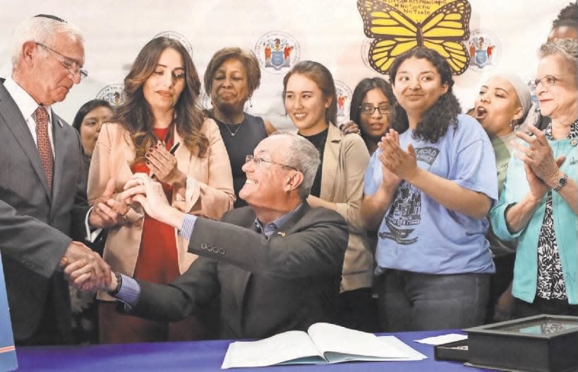 Gov. Phil Murphy signed a bill in May 2018 to extend college financial aid to immigrants who don’t have legal status.