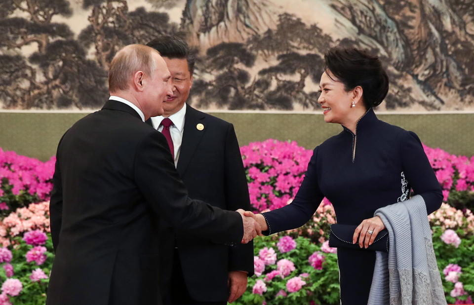 La esposa del actual presidente de China debuta en la lista YouGov como la séptima mujer más admirada del mundo. (Foto: Valery Sharifulin / Getty Images)