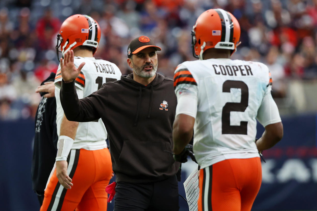 The Cleveland passing game has come to life down the stretch, rewarding fantasy managers in the playoffs. (Photo by Richard Rodriguez/Getty Images)