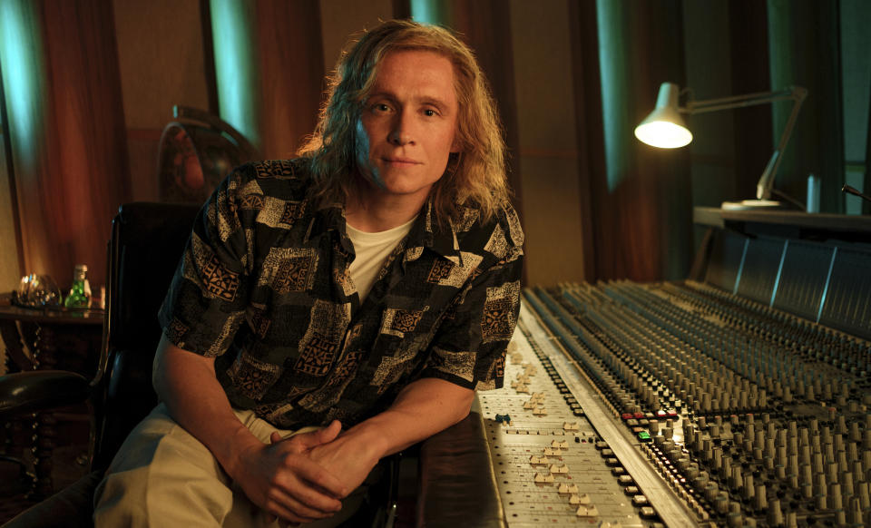 Matthias Schweighoefer as Frank Farian in the new Milli Vanilli biopic 