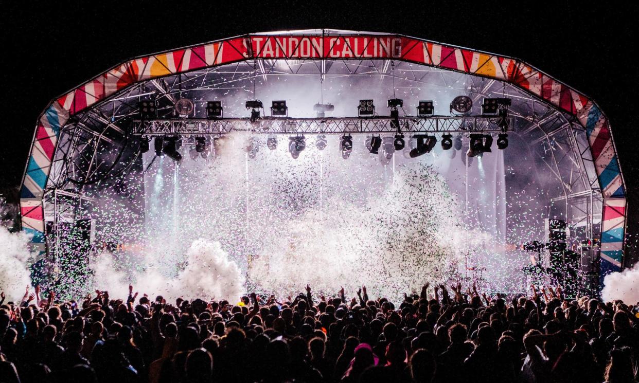 <span>Standon Calling, the annual festival in Hertfordshire, has been postponed until 2025.</span><span>Photograph: Matt Eachus/PA</span>