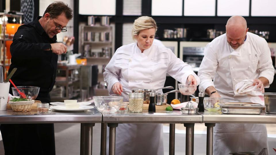 Top Chef: Michel Sarran, Hélène Darroze et Philippe Etchebest - Pierre olivier - M6