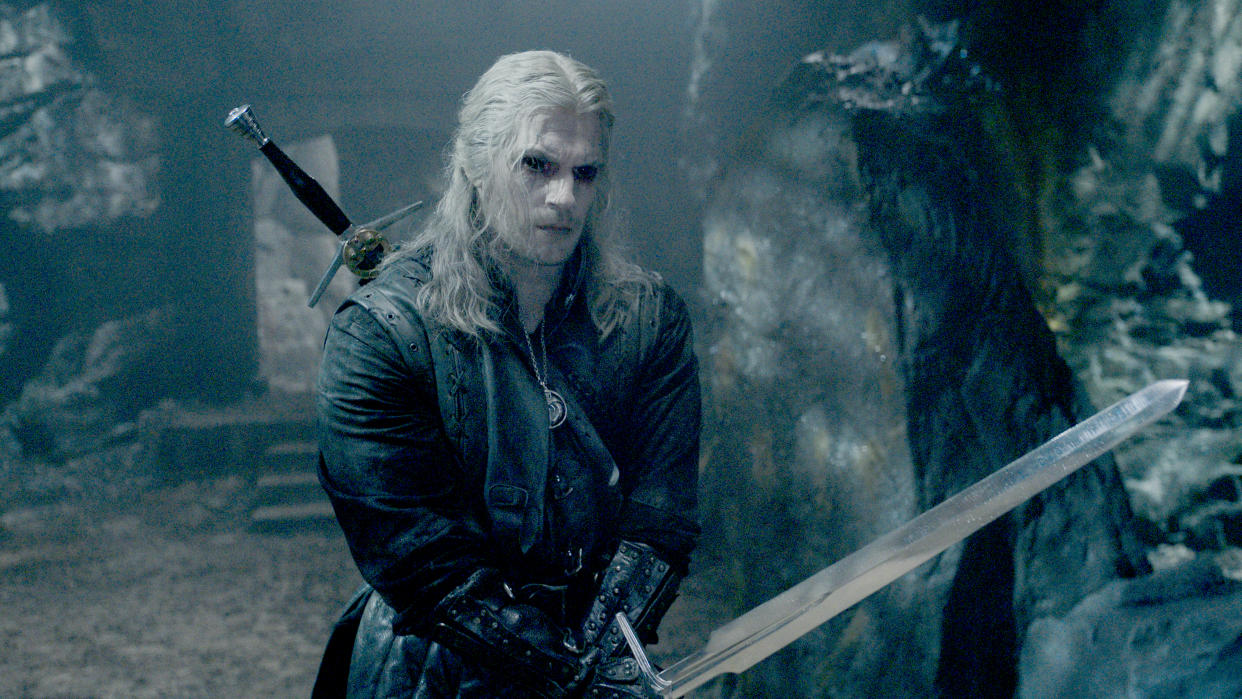 Henry Cavill as Geralt in The Witcher season three. (Credit: Netflix)