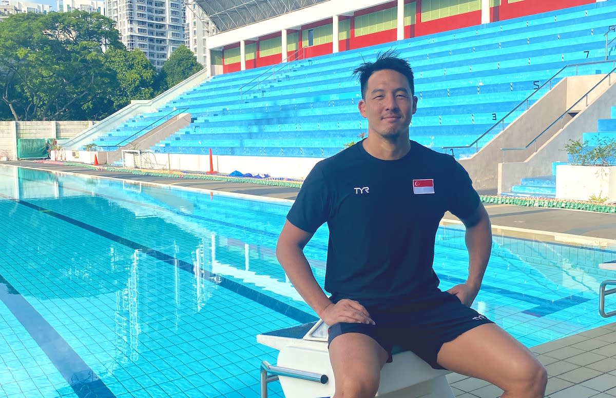 Water polo player Paul Tan returns to the Singapore national team after a seven-year absence. (PHOTO: Chia Han Keong/Yahoo News Singapore)
