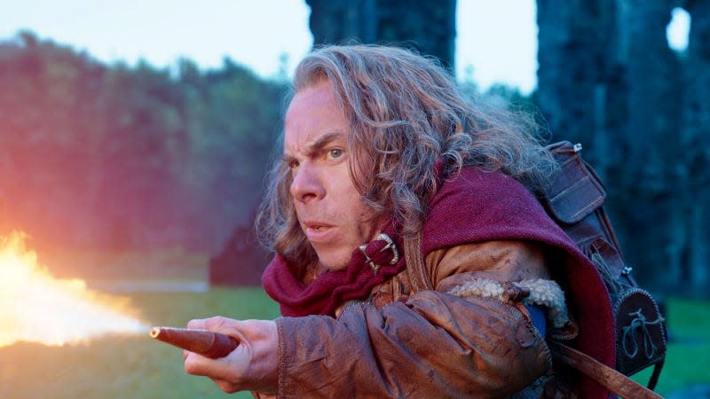 Warwick Davis as Willow in the 2022 sequel series.