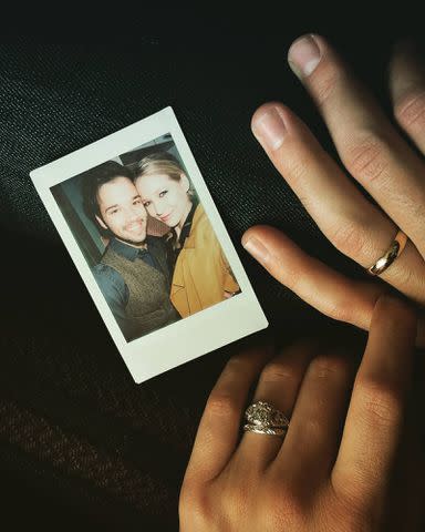 <p>London Kress Instagram</p> Nathan Kress and London Elise Kress