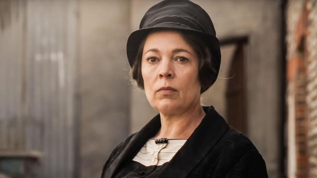  Olivia Colman in a scene from 2023's "Wicked Little Letters". 