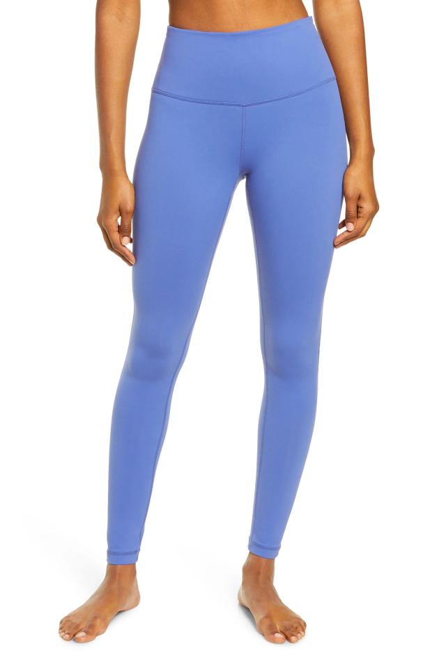 Quiet Meditation High Waist Active Legging In Airy Blue • Impressions  Online Boutique