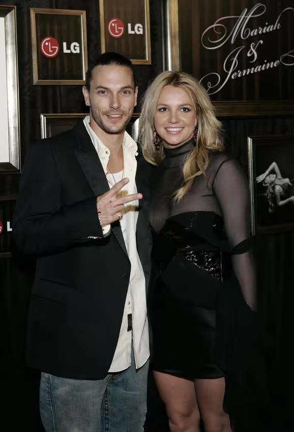 Kevin Federline y Britney Spears