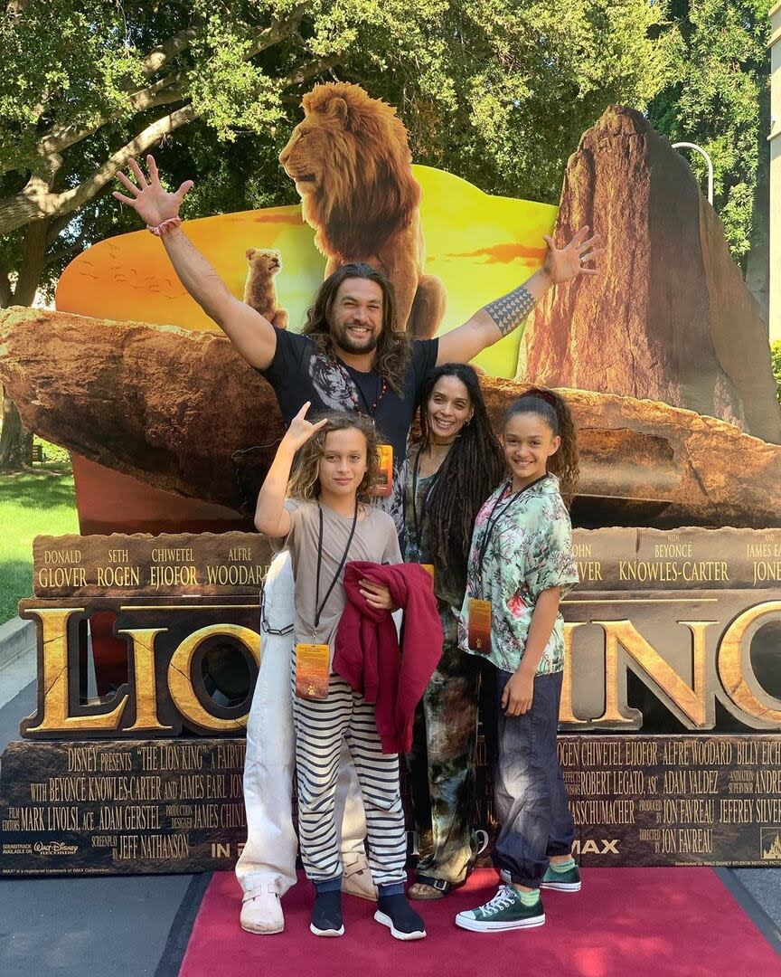 Jason Momoa y Lisa Bonet tienen dos hijos en común