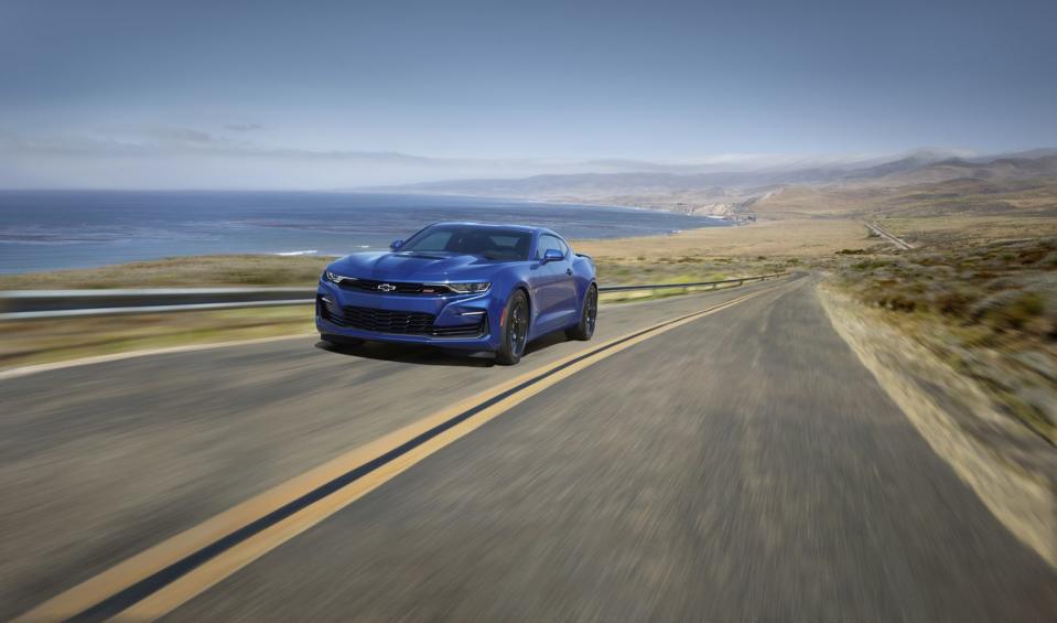 the 2020 camaro ss sports an updated new front fascia derived from the beloved 2019 sema concept car