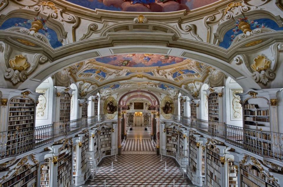 12) Admont Abbey Library