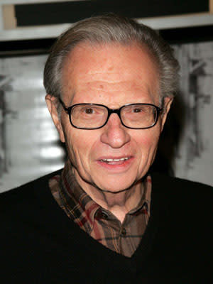 Larry King at the LA premiere of 20th Century Fox's Walk the Line