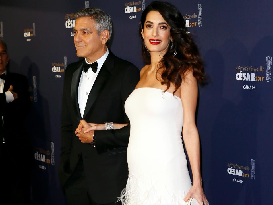 George Clooney and Amal Clooney