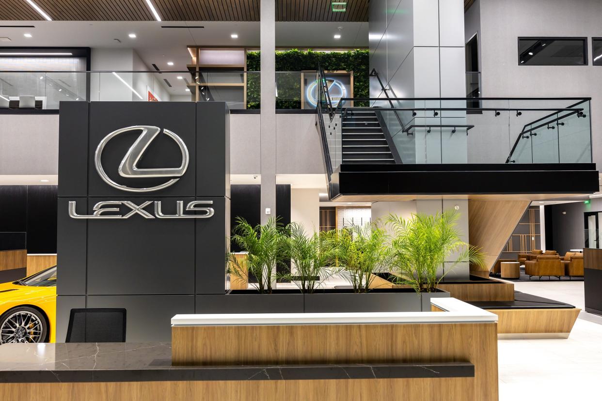 Inside Performance Lexus of Northern Kentucky in Fort Wright.