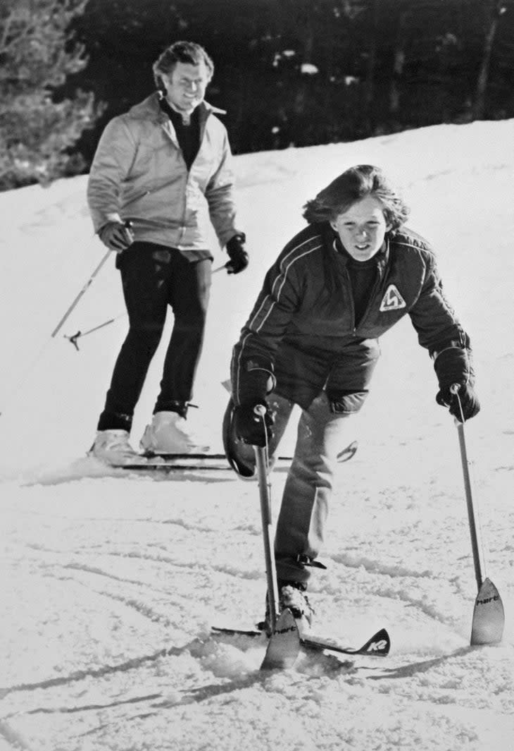 <span class="article__caption">President Kennedy’s nephew, Ted Kennedy Jr., had his leg was amputated after he was diagnosed with bone cancer in 1973. He eventually rose through the ranks as an adaptive skier and competed in the 1983 Paralympics.</span> (Photo: Getty Images)