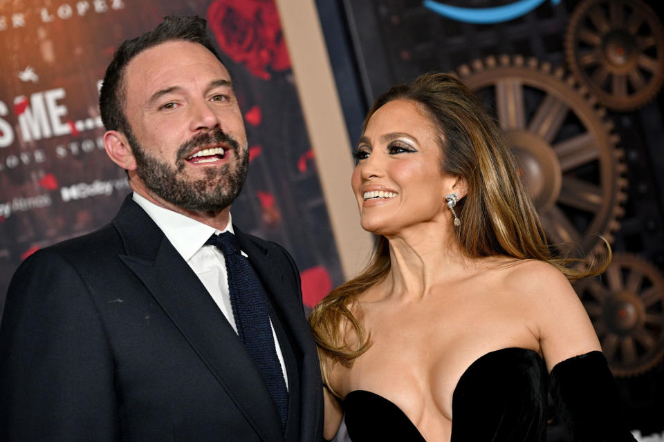 Ben Affleck and Jennifer Lopez attend the 