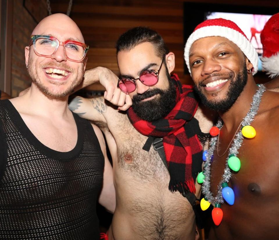 Sidetrack Chicago Santa Speedo Run 2023