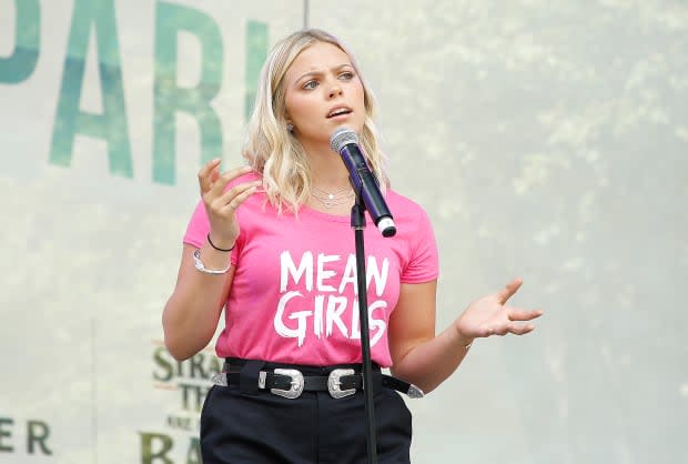 NEW YORK, NEW YORK - AUGUST 15: Renee Rapp of Mean Girls performs during 106.7 FM's Broadway In Bryant Park on <a href="https://parade.com/1400382/michelleparkerton/august-holidays-observances/" rel="nofollow noopener" target="_blank" data-ylk="slk:August;elm:context_link;itc:0" class="link ">August</a> 15, 2019 in New York City. (Photo by John Lamparski/Getty Images)<p><a href="https://www.gettyimages.com/detail/1168250654" rel="nofollow noopener" target="_blank" data-ylk="slk:John Lamparski/Getty Images;elm:context_link;itc:0" class="link ">John Lamparski/Getty Images</a></p>