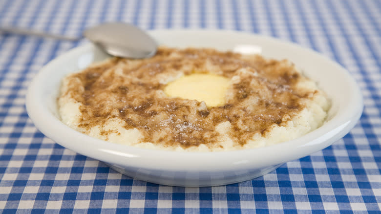 Breakfast cereal with brown sugar