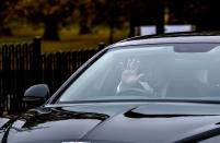 Britain's Prince Andrew leaves his home in Windsor, England, Thursday, Nov. 21, 2019. A lawyer for the victims of sex offender Jeffrey Epstein says Britain’s Prince Andrew should speak to U.S. investigators immediately about what he knew of the convicted pedophile. U.S. attorney Gloria Allred says Andrew should contact American authorities “without conditions and without delay." Andrew has announced he was pulling out of public duties “for the foreseeable future” amid a firestorm of criticism over his friendship with Epstein. (Steve Parsons/PA via AP)