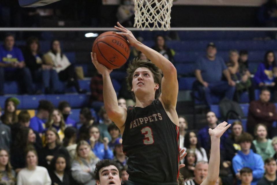 Shelby's Marshall Shepherd scored 12 of his 16 points in the third quarter to help the Whippets knock off Ontario on Friday night.