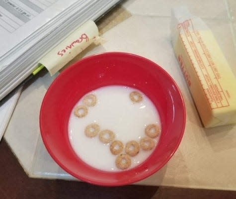 Brandon Kopp's keto-focused breakfast cereal as a toddler was a handful of Cheerios in heavy cream.