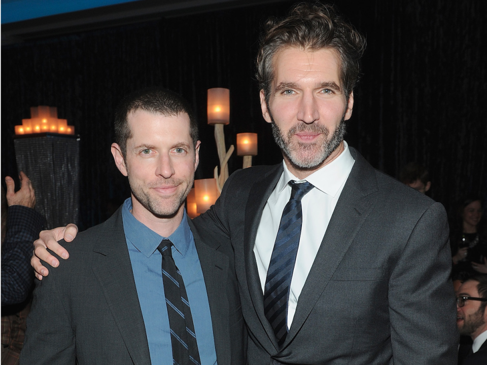 Getty Images David Benioff and D.B. Weiss