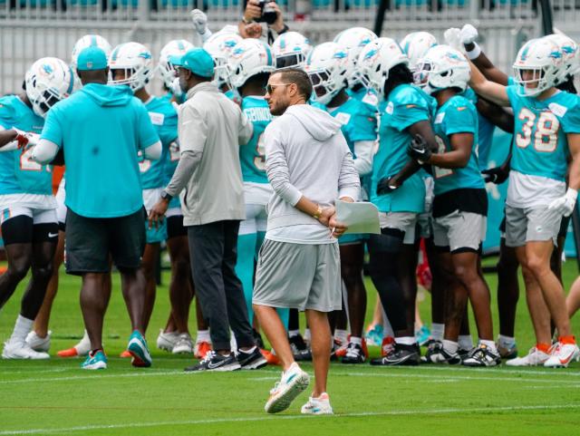 Miami Dolphins open training camp at Baptist Health Training Complex