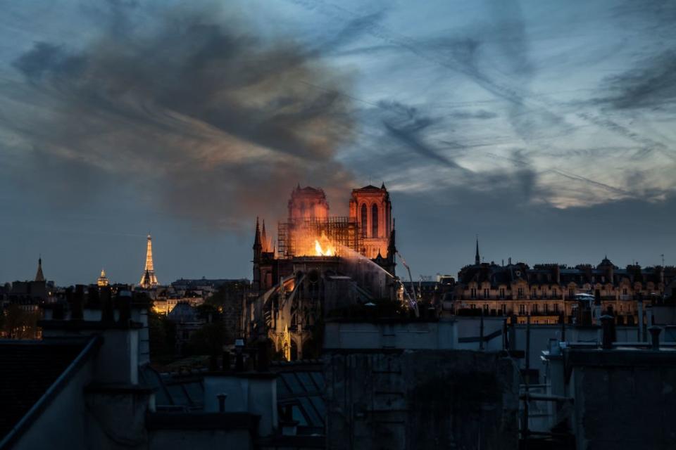 The massive fire that engulfed Paris' landmark Notre Dame Cathedral on Monday, causing the monument's iconic spire to collapse, highlighted the difficulty in protecting historical…