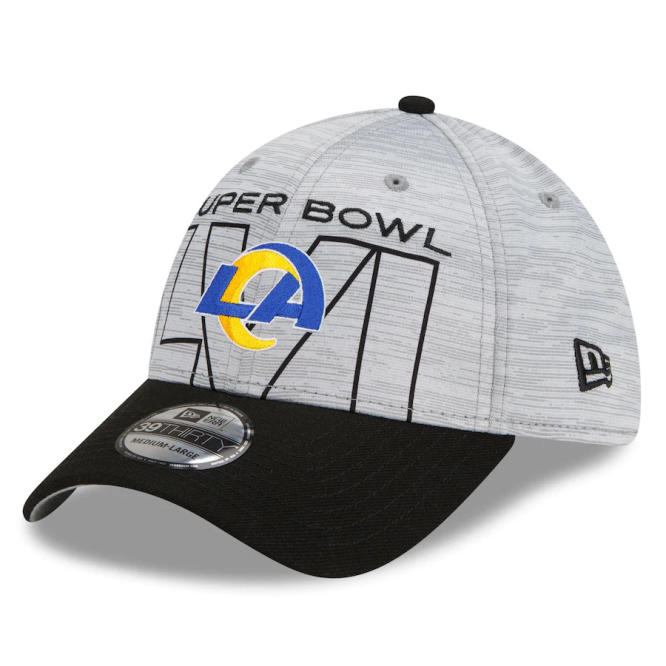 LA Rams Super Bowl Opening Night Grey 9FORTY Cap