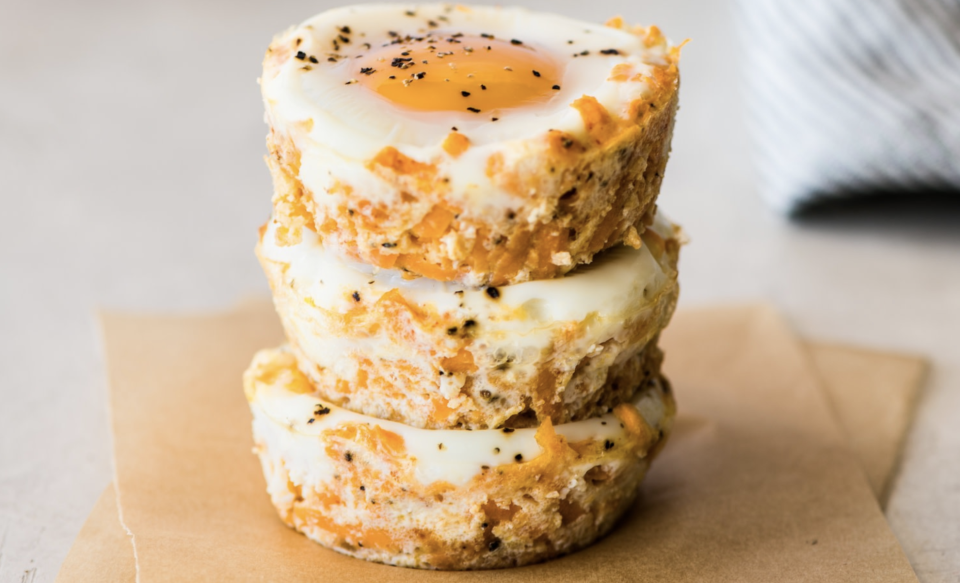 Chipotle Sweet Potato Breakfast Egg Cups