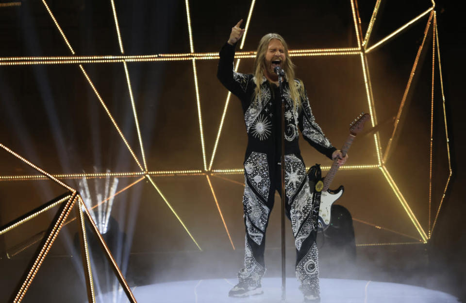 Sam Ryder makes the UK proud with epic Eurovision final performance credit:Bang Showbiz